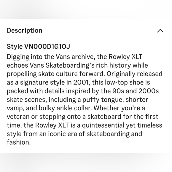 Vans Rowley Xlt *NWT* - Picture 7 of 10